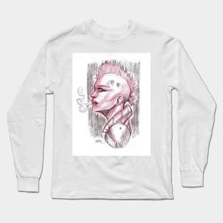 Punk girl Long Sleeve T-Shirt